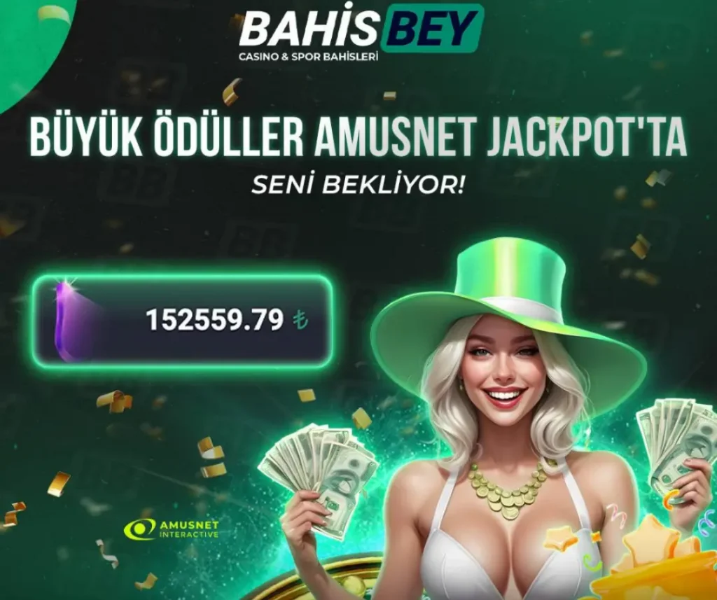 Bahisbey'de Amusnet Jackpot Heyecanı